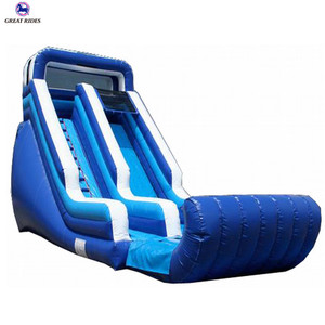 Comercial parque <span class=keywords><strong>infantil</strong></span> al aire libre <span class=keywords><strong>grande</strong></span> inflable toboganes del Parque Acuático en venta - Product Image 5
