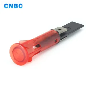 CNBC 10mm mini formato riscaldatore di acqua CE led di plastica 220 v indicatore del segnale chiaro della lampada per il riscaldatore di acqua
