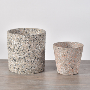 redondo logotipo jardinería terrazo ollas/Casa decor <span class=keywords><strong>plantas</strong></span> macetas/moldes <span class=keywords><strong>para</strong></span> jardineras de hormigón - Product Image 6