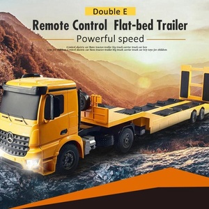 Berlisensi 2.4G <span class=keywords><strong>Rc</strong></span> Dapat Dilepas Traktor Rekayasa Semi Trailer <span class=keywords><strong>RC</strong></span> 1:20 Rendah Loader - Product Image 4
