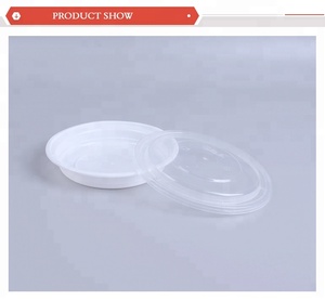 300 ml récipient rond en plastique jetables pour la <span class=keywords><strong>restauration</strong></span> à <span class=keywords><strong>emporter</strong></span> salade bol d'emballage avec couvercle - Product Image 2