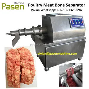 Carne de pollo hueso maquinaria separador deshuesado conejo máquina de carne hueso que separa la máquina
