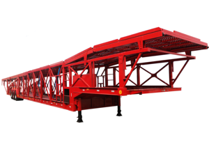 Chine fabricant 2 essieux 8car/6car capacité de <span class=keywords><strong>transport</strong></span> de voiture/voiture transporteur semi-remorque/remorque de voiture à vendre - Product Image 2