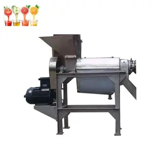 Frutas y verduras máquina de fabricación de pasta/vegetal de la fruta de Pulper/jugo de jengibre máquina Extractor de jugo de jengibre tornillo exprimidor