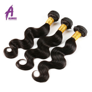 <span class=keywords><strong>Comprar</strong></span> a granel de China Alibaba calidad sin procesar al por mayor virginal peruana del pelo humano que teje - Product Image 6