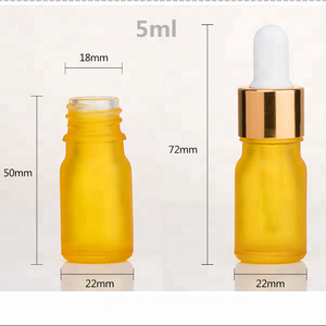 Comercio garantía de <span class=keywords><strong>5</strong></span> ml 15 ml de vidrio vacío de esmerilado botellas de aceite esencial - Product Image 5