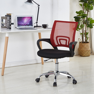 Barato moderno fijo de alta <span class=keywords><strong>a</strong></span> apilable simple ejecutivo base de malla habitación asientos visitante giratorias de oficina sillas de escritorio - Product Image 2