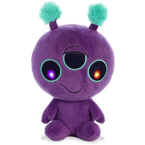 8 "Tinggi Kecil Boneka Ungu Lembut Mainan Mewah Alien Boneka Mainan