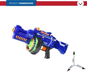 Pistolas de Juguete Más Vendidas para Niños, Balas Suaves, Eléctricas, con Expulsión de Casquillos, Juego de Plástico - Product Image 4