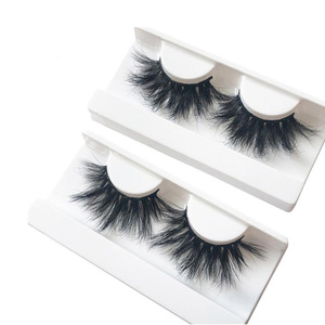 Ciglia di lusso Cruelty Free dimensioni più lunghe 25MM 5D curva vera visone ciglia ciglia 3D effetto visone ciglia con confezione Private Label - Product Image 1