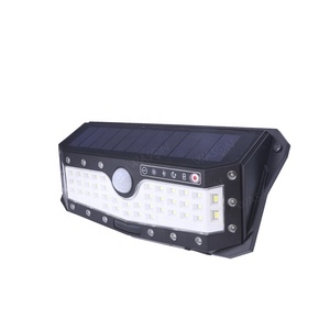 2024 wason New ngoài trời 57 LED năng lượng mặt trời vườn tường ánh sáng siêu sáng 4 Chế độ USB sạc chuyển động kích hoạt An ninh ánh sáng - Product Image 2