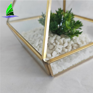 Kunden spezifische hängende kupfer klare geometrische Glaster rarium Großhandel - Product Image 6