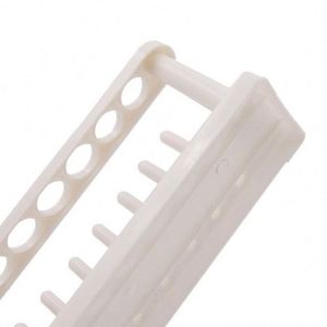 Support pour <span class=keywords><strong>tubes</strong></span> à essai en plastique Gelsonlab HSG-012, 6, 8, 10, 12 trous, diamètre des trous 22 mm - Product Image 4