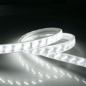 Điện Áp Cao 110V 220V Led Linh Hoạt Dẫn Dải Ánh Sáng SMD2835 180 Led Mỗi Mét Liên Tục Hiện Tại Dẫn Dây Ánh Sáng IP68 - Product Image 4