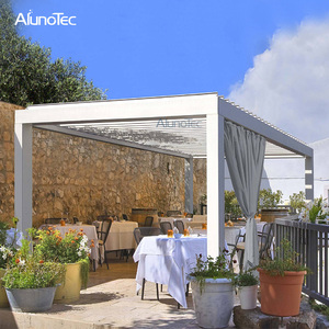 Venta caliente de aluminio pérgola <span class=keywords><strong>lamas</strong></span> externas con ajustable techo <span class=keywords><strong>persianas</strong></span> - Product Image 5