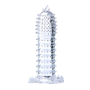 Funda Transparente Suave <span class=keywords><strong>de</strong></span> TPE para Pene, Extensor <span class=keywords><strong>de</strong></span> Pene, Condón <span class=keywords><strong>de</strong></span> Ampliación, Gran Venta en Amazon - Product Image 2