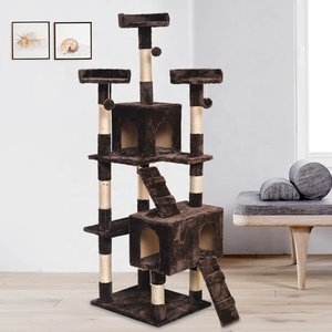 Pohon Kucing Rumah Kucing Tiang Garuk, Pohon Bermain Kucing - Product Image 5