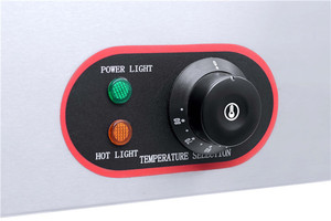 Restaurante comercial 6 bandeja baño <span class=keywords><strong>Mar</strong></span>ía quemadores, 3KW eléctrica Bain Marie - Product Image 5