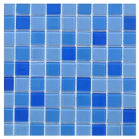 Light Blue Mix Swimming Pool Tiles, cheap Pool Tile