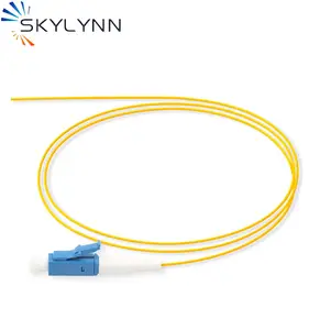 Gelb farbe single mode LC simplex G652D fiber optic 1,5 mt zopf