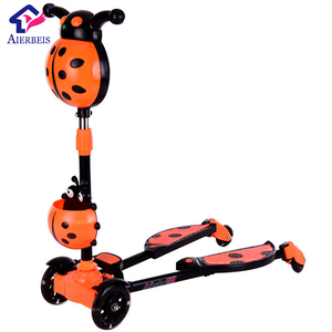 Skuter Anak Roda <span class=keywords><strong>3</strong></span> Flicker Pro Frog Swing/Skuter Anak Dorong Kaki Model Frog/Skuter Anak - Product Image 1