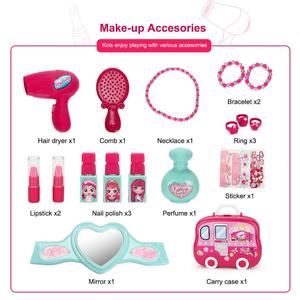 Kit di gioielli <span class=keywords><strong>per</strong></span> ragazze-Set di valigie da principessa, regalo ideale <span class=keywords><strong>per</strong></span> bambini di 3 anni - Product Image 5