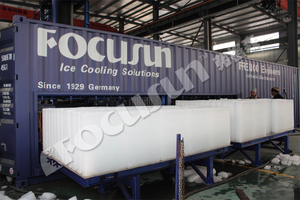 Focusun gran descuento18 toneladas fabrica <span class=keywords><strong>contenerizada</strong></span> de hielo en barras de técnica avanzada - Product Image 1