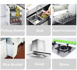 LA clásica y de moda del Gabinete de cocina del estilo con gran espacio <span class=keywords><strong>en</strong></span> las ventas - Product Image 6