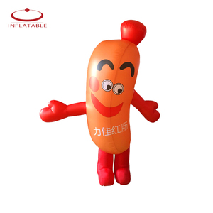 Mobile gonflable <span class=keywords><strong>dessin</strong></span> animé chaud chien ballon/gonflable promotion produit/saucisse gonflable - Product Image 1