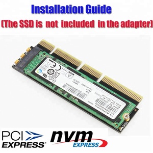 M.2 NGFF NVMe SSD PCIE <span class=keywords><strong>3</strong></span>.0 X16 / X8 / X4 adaptörünü 1U / 2U sunucu ve düşük profilli PC için - Product Image 6