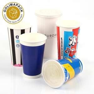 蓋付き紙コップ、ホットドリンク用紙コップ、コールドドリンク用紙コップ - Product Image 6