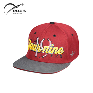 <span class=keywords><strong>49ers</strong></span> bordado logotipo personalizado rojo sombreros del snapback - Product Image 1
