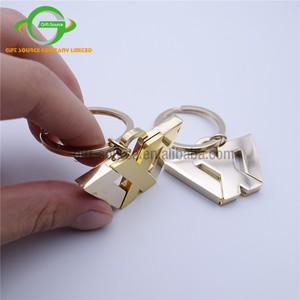 Diseño personalizado de alta calidad 3D elefante Animal en forma de llavero de Metal dorado llavero de acero inoxidable llavero de Metal en forma personalizada - Product Image 6