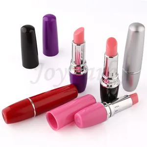 JoyPark portabel telur lompat seks wanita Vibrator Mini produk seks lipstik kualitas tinggi Vibrator lipstik untuk wanita