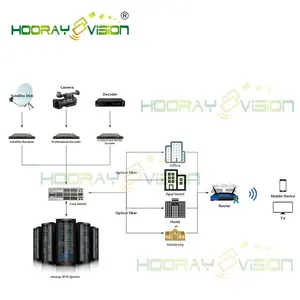 Toplum hastane otel IPTV çözüm otel IPTV akış sunucu sistemi