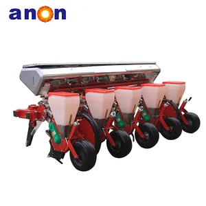 ANON Farm Seeder 2-6 Rows pneumatic corn seeder Maize Planter with Fertilize Box corn planter machine seeder