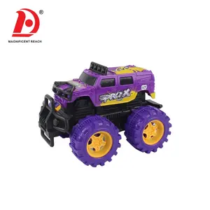 HUADA 2023 8 Buah 2 Warna Anak-anak Roda Besar Off Road Gesekan Mobil Set Diecast Kecil Mobil Bayi Mainan