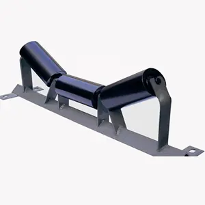 New Carbon Steel Support Carry Idler belt conveyor idler roller