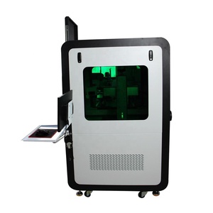 De alta calidad de gran tamaño de la cerrada de metal máquina de marcado láser de fibra con rotary dispositivo - Product Image 1