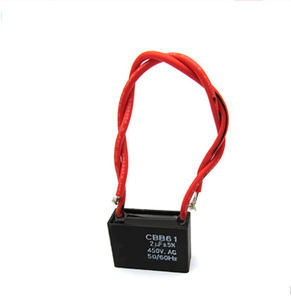 CBB61 50/60Hz rated voltage AC 450 <span class=keywords><strong>v</strong></span> 2.5 uf capacitor film - Product Image 3