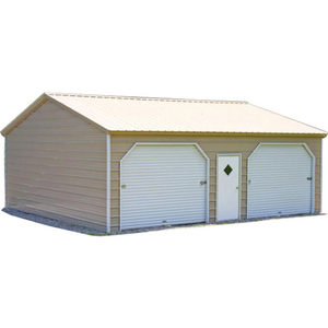 Fast assembled popular steel storage shed