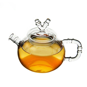 Alta Qualità di Vetro <span class=keywords><strong>Pyrex</strong></span> Tea Coffee Pot Con Manico - Product Image 5