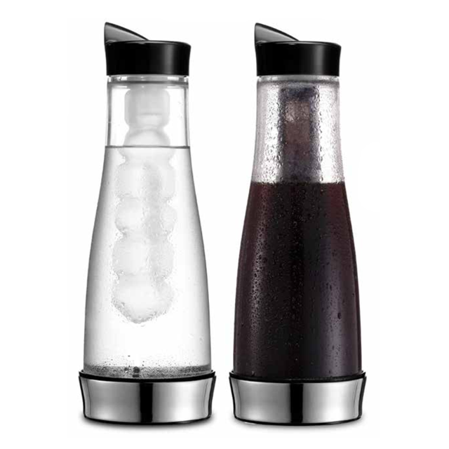 32oz Cold Brew Coffee Maker Filter Iced Coffee Maker Cold Brew with Lid Removable and Reusable Filter for Bar, Hotel, Restaurant