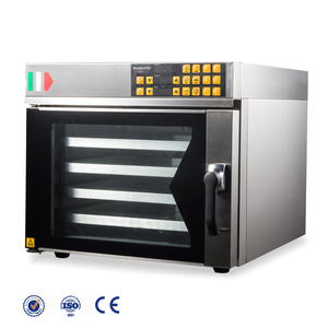 Cocina construido en tamaño grande <span class=keywords><strong>Pizza</strong></span> doble horno eléctrico con placa - Product Image 4