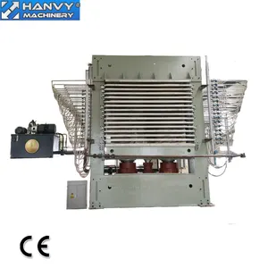 Plywood Manufacturing Machinery Hydraulic Hot Presses Machine For Plywood MDF Particle Board