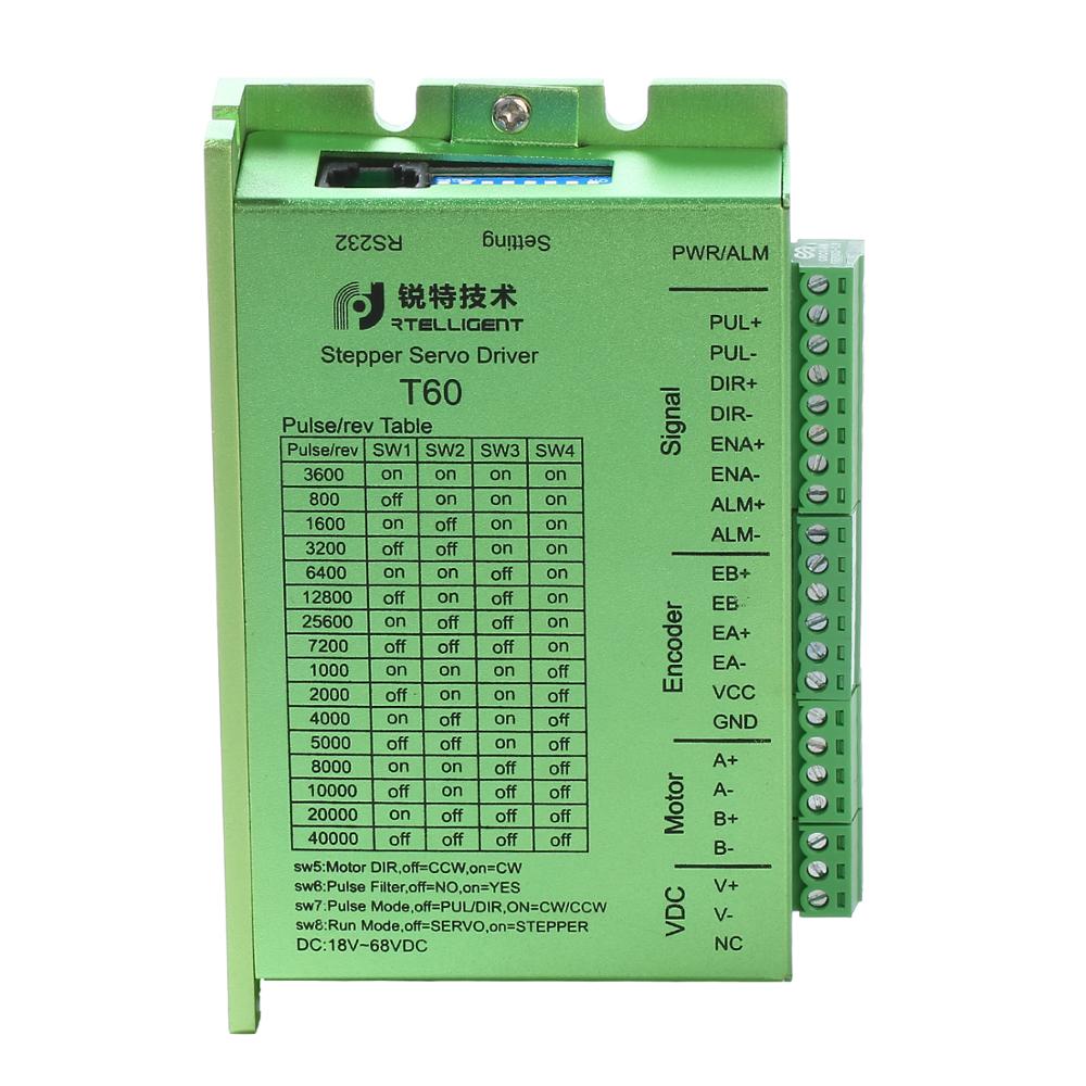 Мотор контроллер 20-50V DC 2 фазы замкнутый контур шаговый привод Сервомотора для квадрокоптера с дистанционным управлением 60 мм/57-милиметровый шаговый двигатель