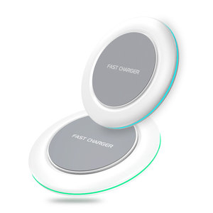 Teléfono Inteligente de <span class=keywords><strong>carga</strong></span> rápida cargador inalámbrico QI 10 w <span class=keywords><strong>con</strong></span> luz led - Product Image 3