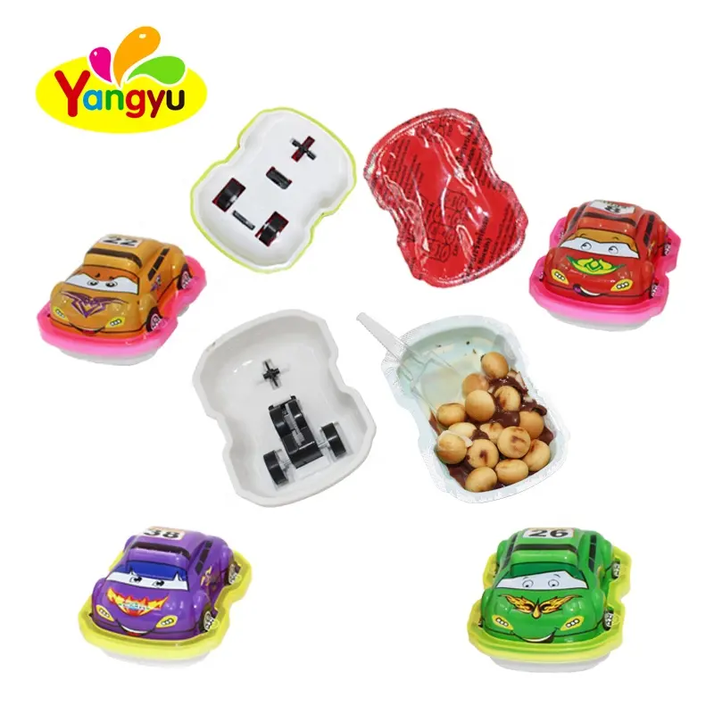 Новый стиль сюрприз автомобиль шоколад с бисквитом и игрушкой
