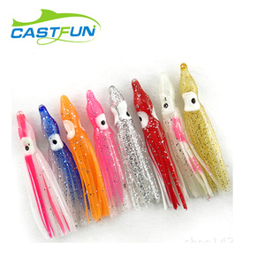 Esche da Pesca in Bulk, Gonne di Calamaro 4cm 1.5 Pollici, Gonne di Polpo per Pesca - Product Image 3