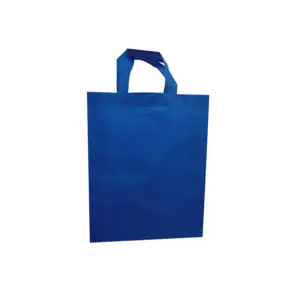 Stock New Design Eco Promotional Handmade Heat Seal Custom Biodegradable Handled Style Nonwoven Shopping Tote Bags